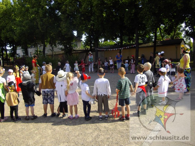 Sommerfasching in der Kindertagesstätte Brieske